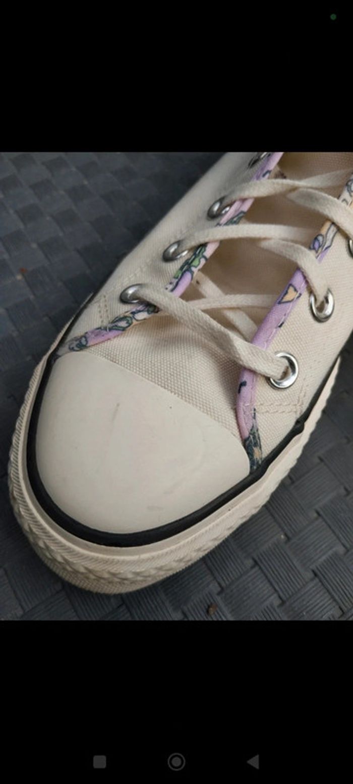 Converses blanches all star - photo numéro 12