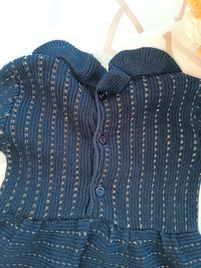 Robe fil doré bébé fille - photo numéro 5