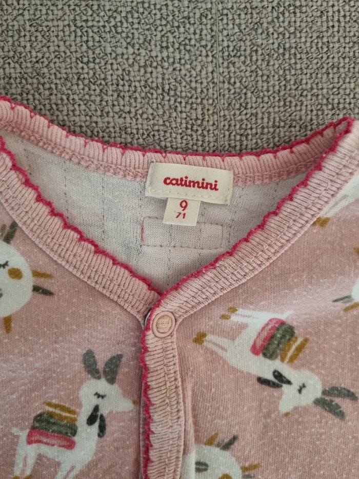 Pyjama Catimini 9 mois - photo numéro 2