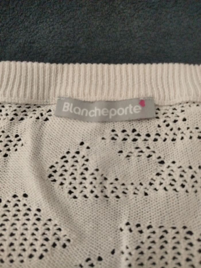 Gilet blanc femme - photo numéro 3