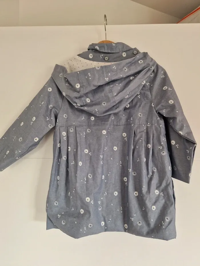 Imperméable ciré fille 3 ans Obaïbi neuf - photo numéro 4