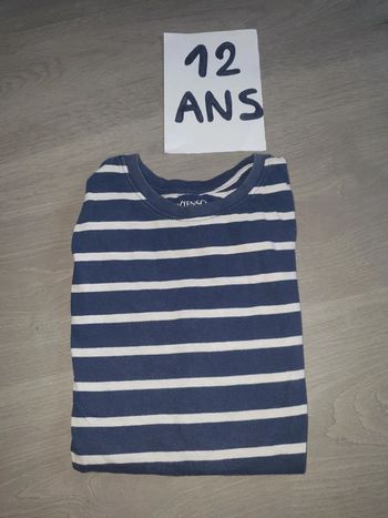 Maillot t-shirt 12ans