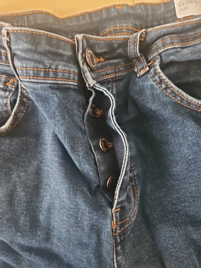 Jeans bleu foncé - photo numéro 7