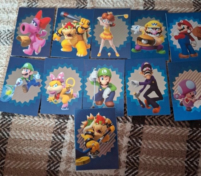 Lot de 64 cartes super Mario - photo numéro 3