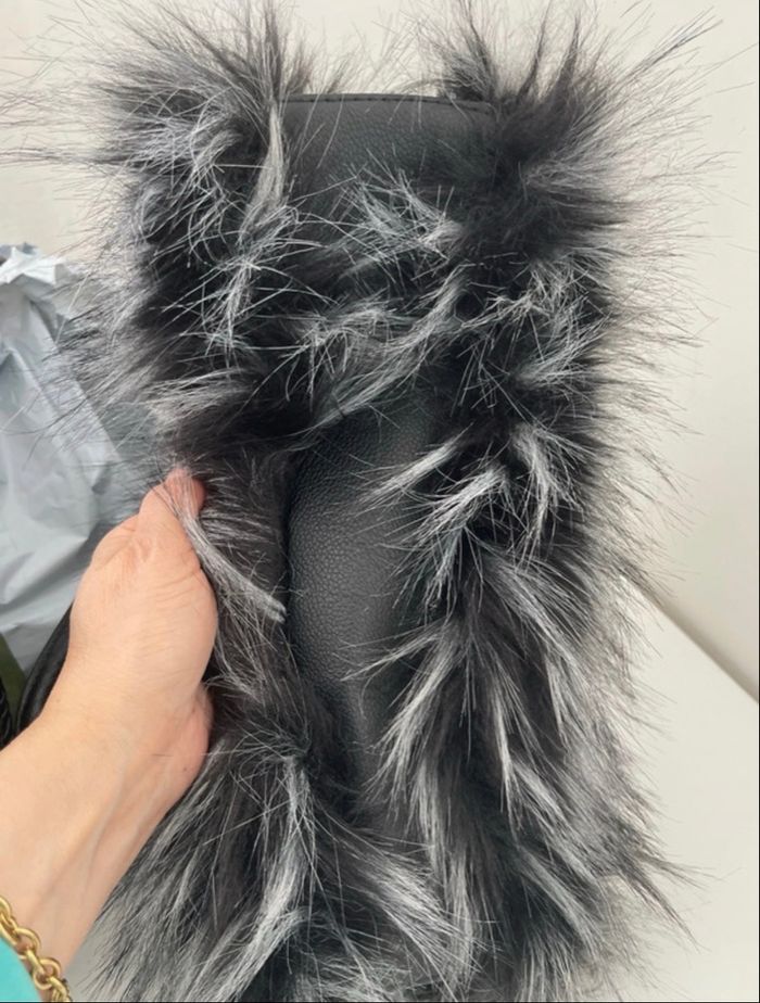 Sac fausse fourrure - photo numéro 3