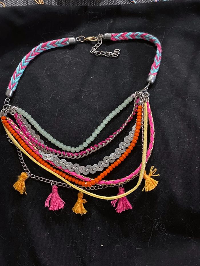 Collier multi rangs