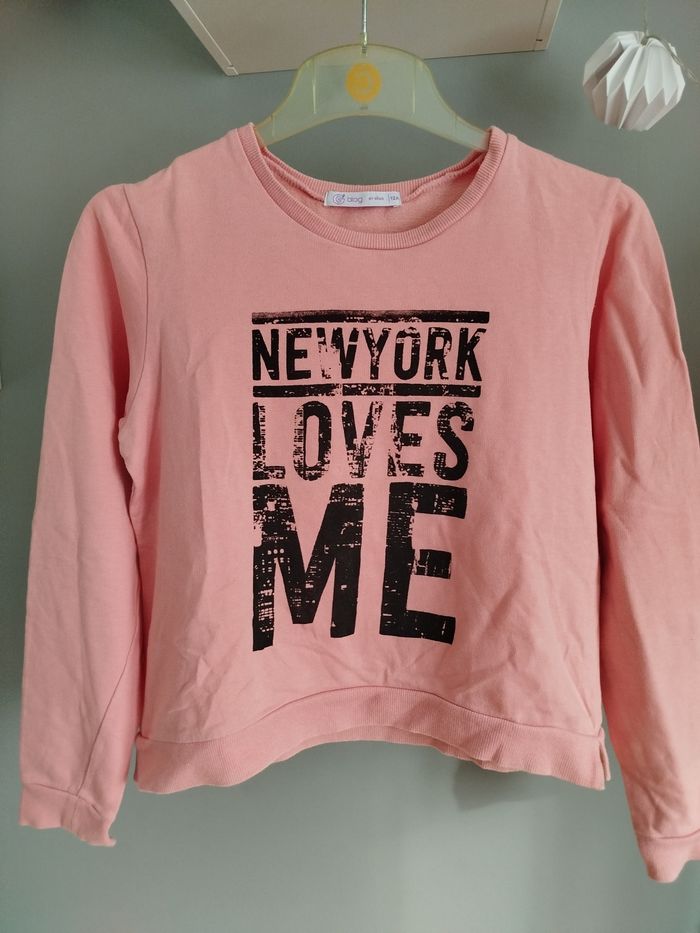 Sweat rose taille 12 ans Gemo