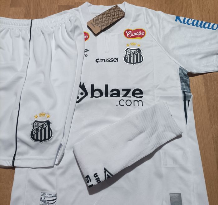 Maillot Neymar Santos FC taille 10 ans blanc domicile 2025 - photo numéro 3