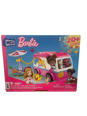Mega Barbie Aventure en camping-car de rêve 123 pièces Mattel neuf