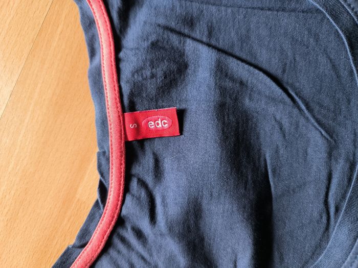 T-shirt EDC taille S bleu-mauve - photo numéro 3