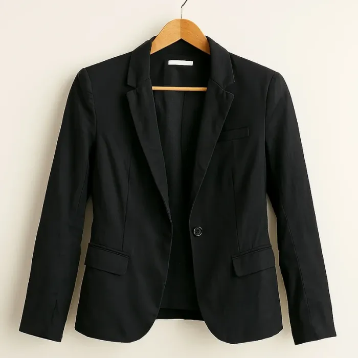 Veste Légère Promod - Taille 38 - Noir - Neuf Jamais Porté - Style Blazer Coupe-vent
