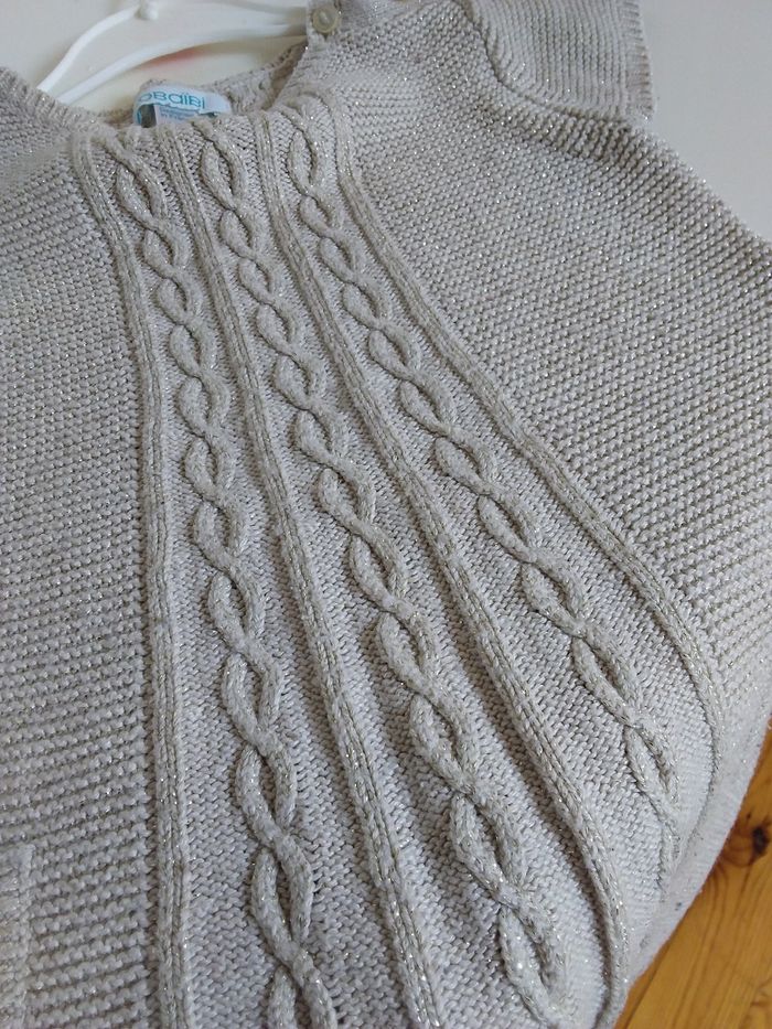 Robe en tricot fil coton pour l'été - photo numéro 1