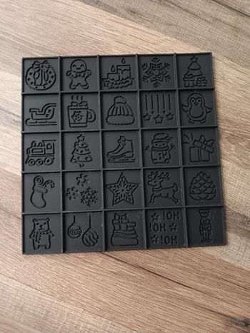 Tapis décor douceurs de Noël Guy demarle orha neuf