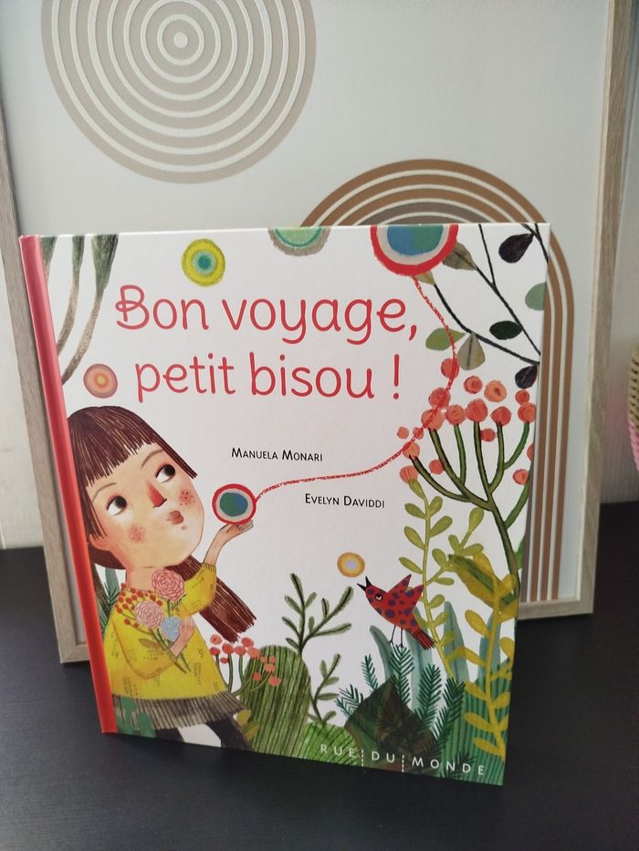 Rue du Monde Livre Bon voyage petit bisou Neuf