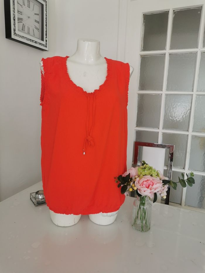 🧡🤍Jolie Blouse Légère Eviva 🧡🤍 - photo numéro 5