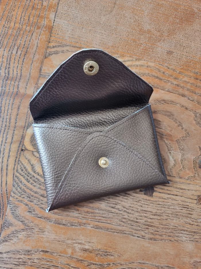Porte monnaie chocolat neuf - photo numéro 2