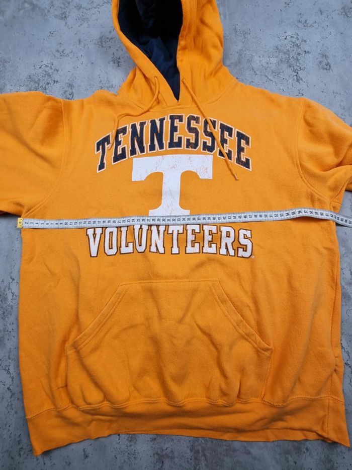 Pull capuche universitaire orange Tennessee Volunteers Taille XL - photo numéro 10