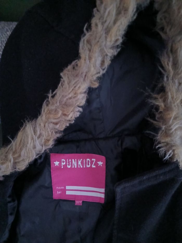 Manteau noir fille 5 ans - photo numéro 2