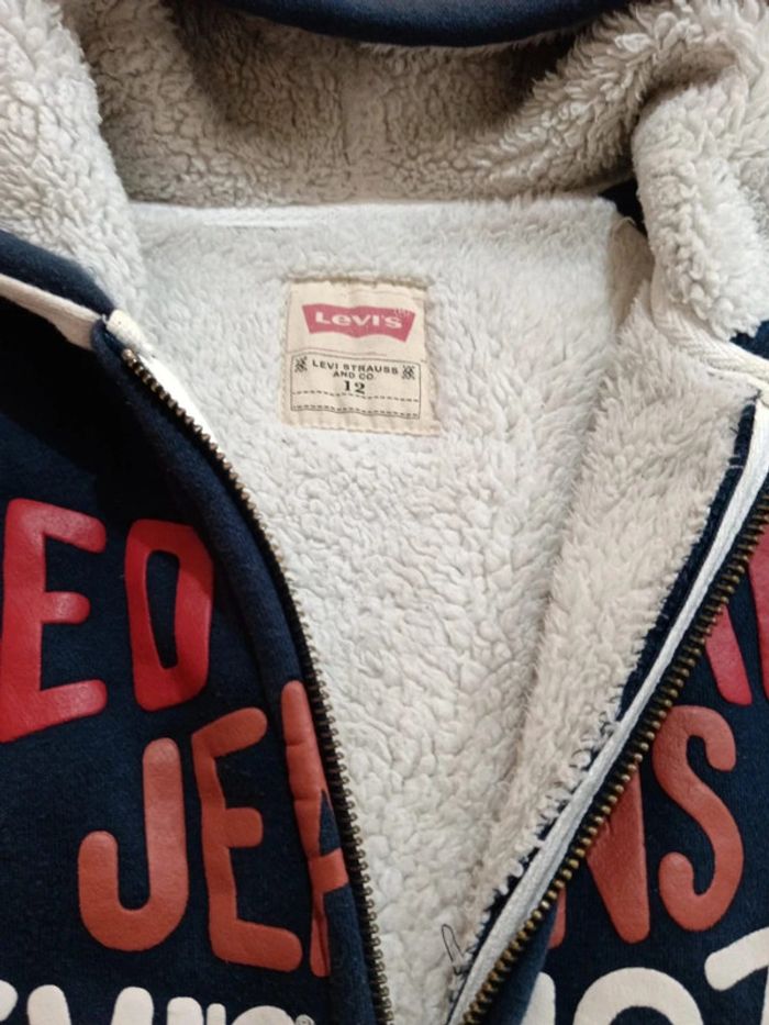 C57 veste marine Levi's 12 ans - photo numéro 3