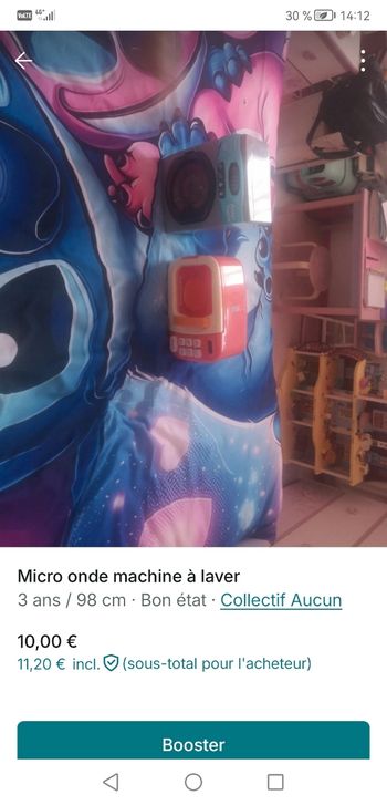 Micro onde 5e machine a laver 5 e