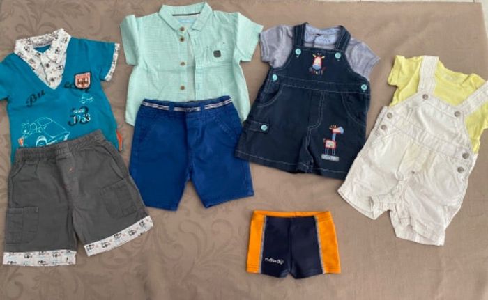Lot vêtement été taille 6 mois