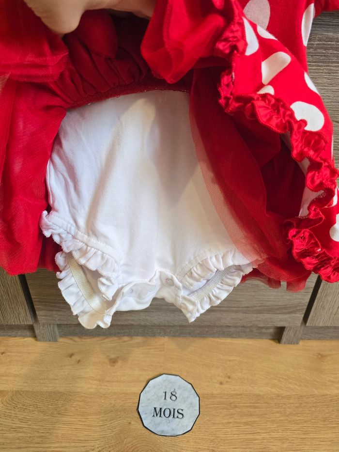 Vêtement Bébé Fille - Robe Minnie - 18/24 mois - photo numéro 4
