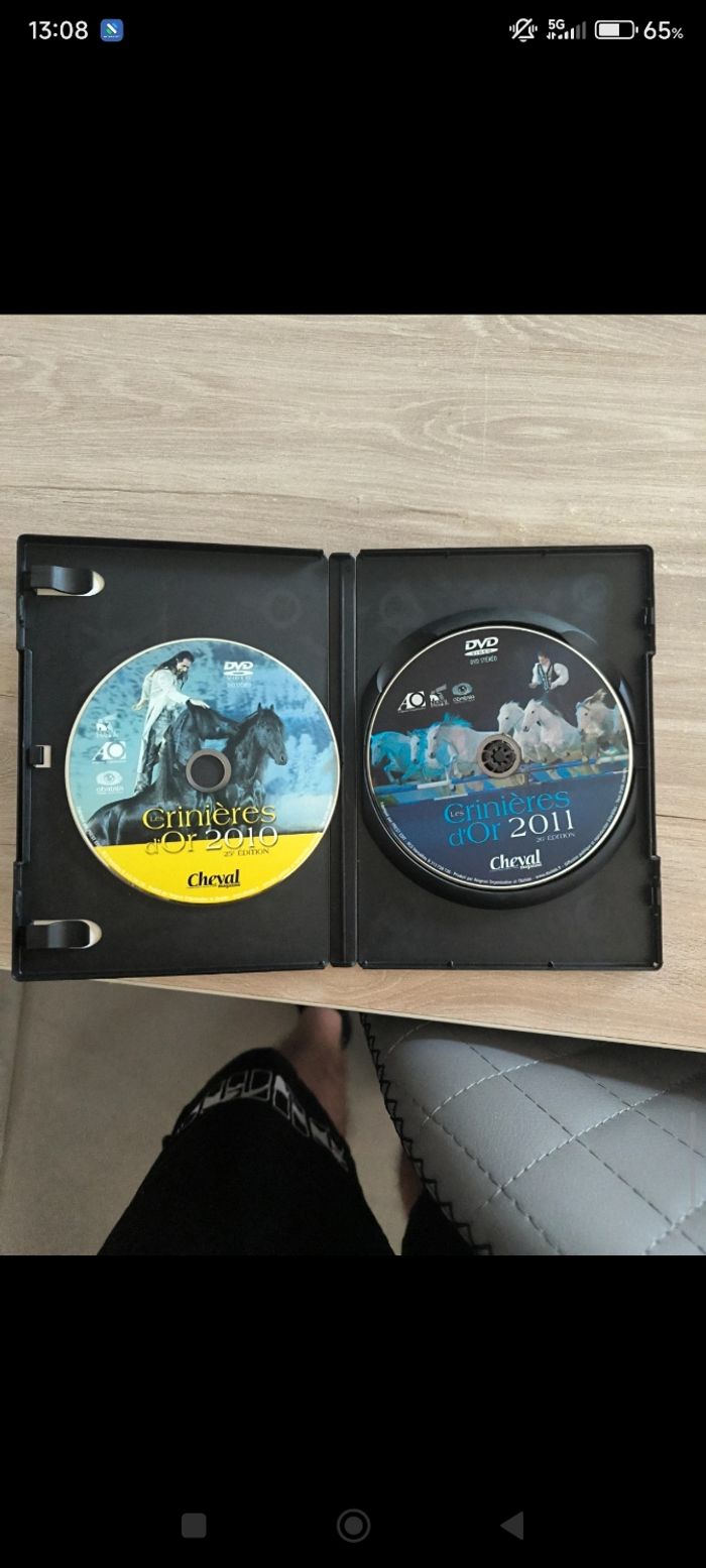 DVD les crinière d'or sans boîte d'origine