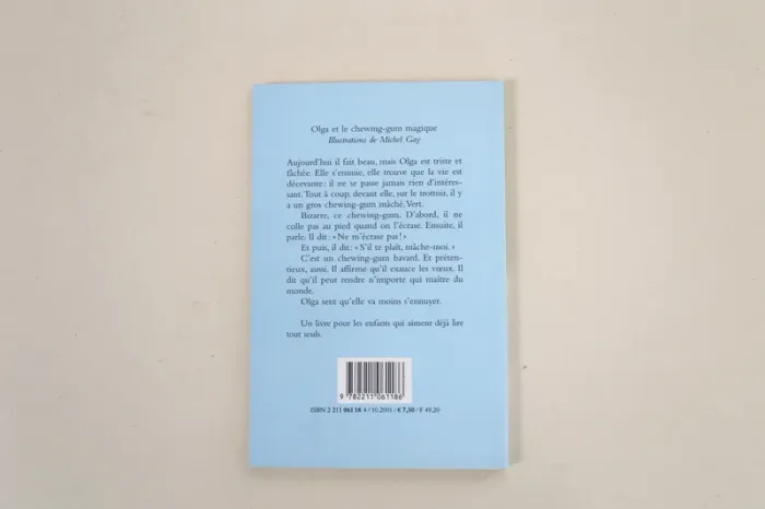 Livre jeunesse "Olga et le chewing-gum magique" (6/8 ans) - photo numéro 2