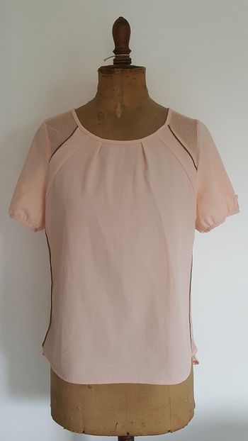 Haut rose poudrée taille S/M