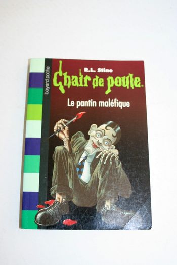 Chair de poule n°14 Le pantin maléfique de R.L.Stine, Bayard