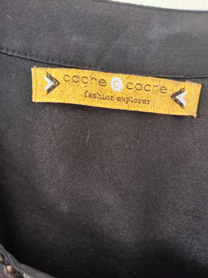 Robe noire et marron - photo numéro 3