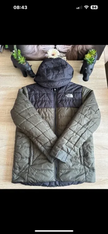 Veste doudoune the north face réversible taille XL enfants