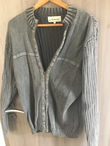 Gilet gris homme T.L