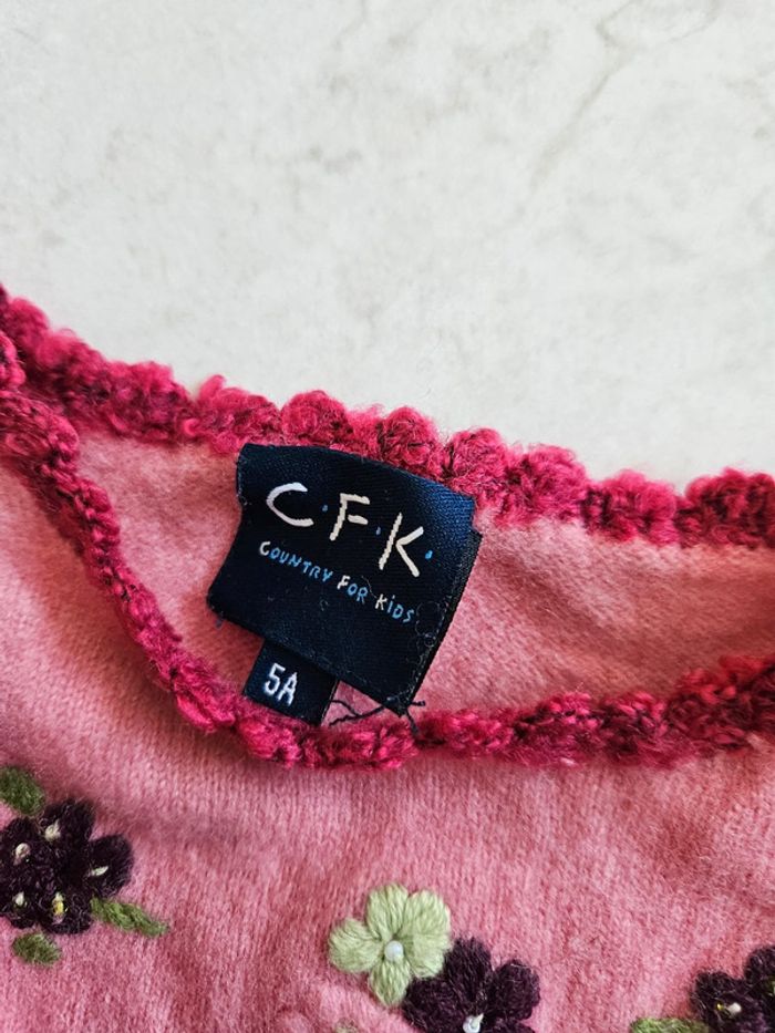 Pull sans manches fille CFK 4/5 ans BBF4 - photo numéro 5