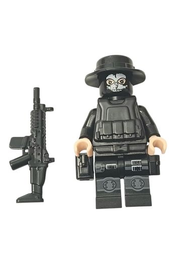 Figurine Style LEGO Ghost COD - Militaire / Forces Spéciales