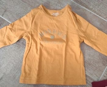 T shirt manches longues Kiabi 3mois
