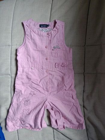 Combishort lin coton