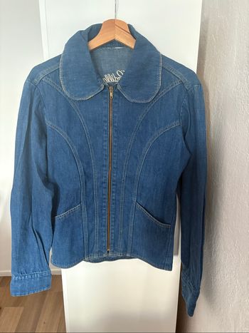 veste en jeans vintage cadillac