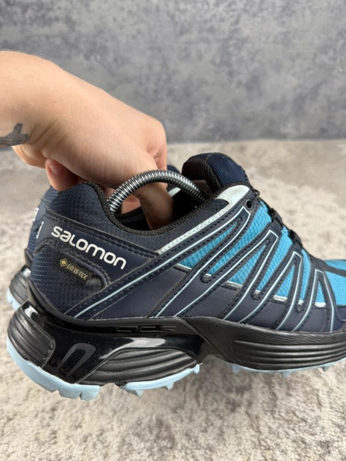 Salomon XT-Asama - Gore-Tex - Black & Blue & Navy Blue - photo numéro 16