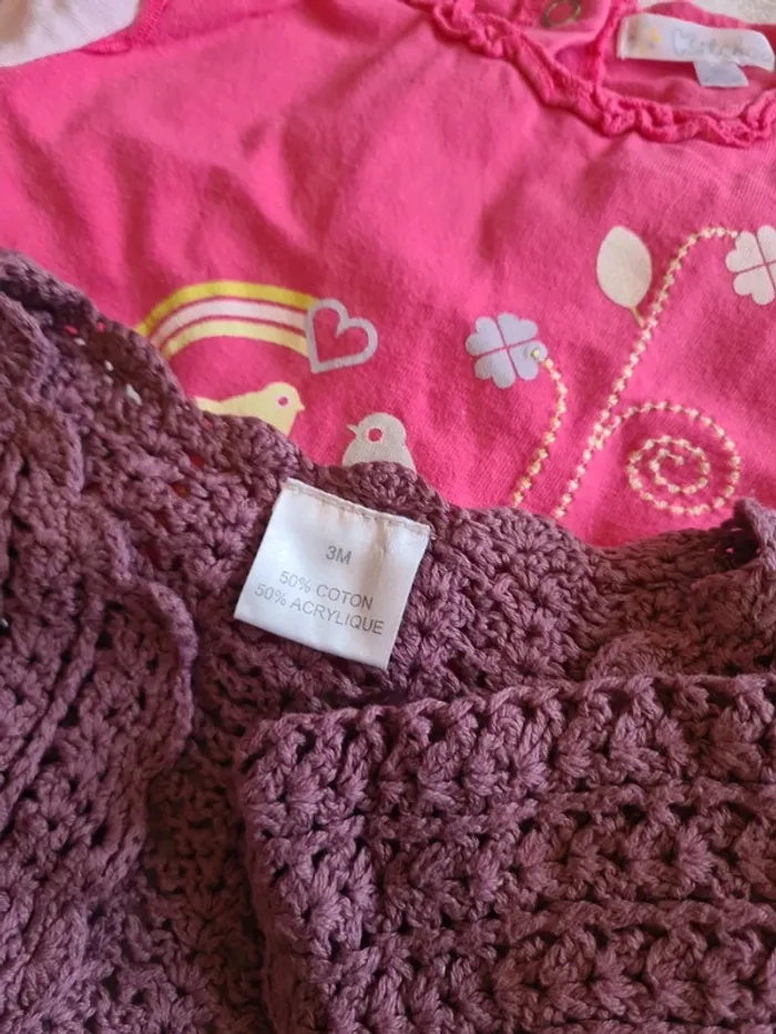 Lot vêtements 3 mois fille - photo numéro 16