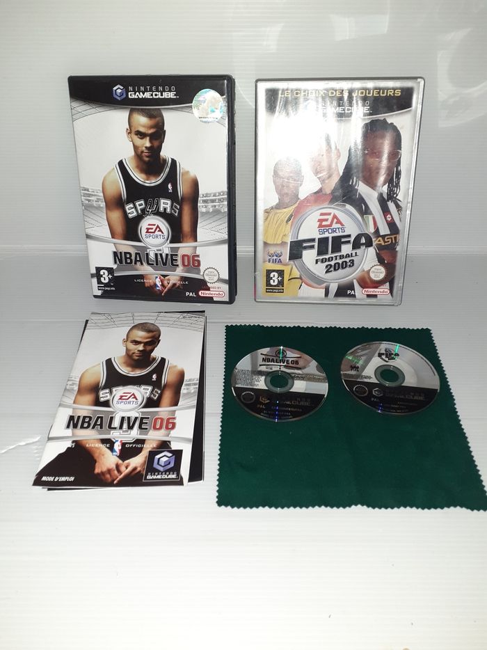 Gamecube nba06 fifa 03 - photo numéro 2