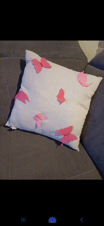 Coussin " papillon "