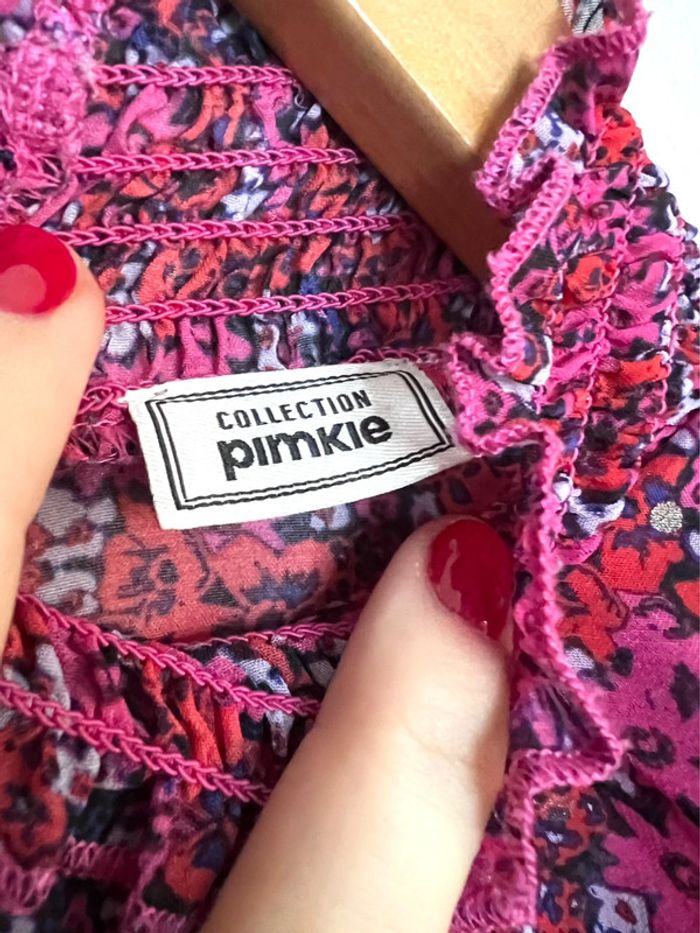Blouse manches longues Pimkie rose fuchsia - photo numéro 3