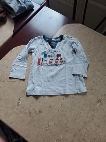 Tee-shirt manches longues 24 mois