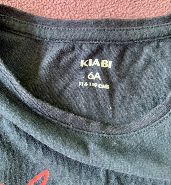 Tee-shirt manches courtes fille 6 ans Kiabi - photo numéro 3