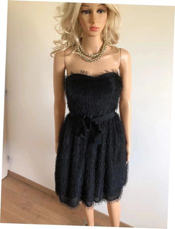 Robe bustier noire neuve 123 taille 34