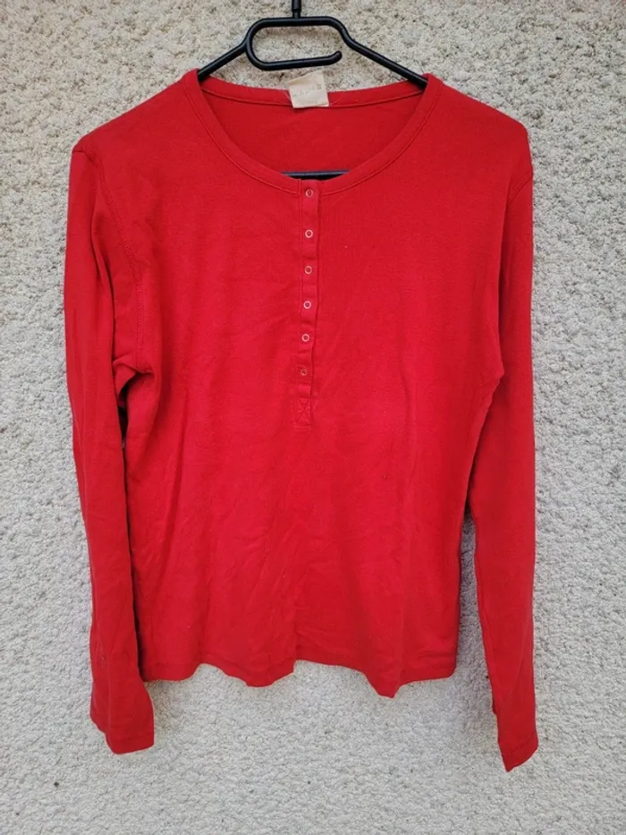 Tunique rouge, vintage Y2K élégant chic