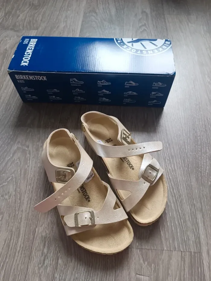 Birkenstock crème brillant 32