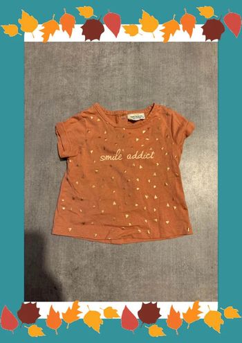 T-shirt tape-à-l’œil taille 3 mois