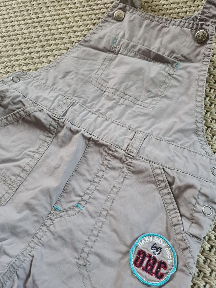 Salopette légère grise - 24 mois - photo numéro 3